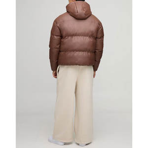Veste matelassée à bulles oversize pour hommes Manteau d'hiver streetwear tendance au tarif de gros - Product Image 2