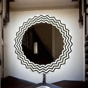 Indian Handmade Glass <b>Mirror</b> Modern Industrial Style Wedding Home <b>Wall</b> Decor Eco-Friendly 4pcs <b>Set</b> - Product Image 4