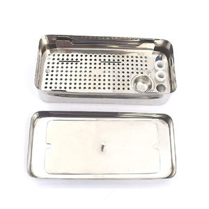 Fabricante Proveedor Dental Implante Cirugía Set Clase II Manual Quirúrgico Kit Fibrin Bowl Bandeja Instrumento Caja Base Quirúrgica - Product Image 2