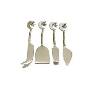 มีดหั่นชีสสแตนเลสเกรดพรีเมี่ยมเป็นมิตรต่อสิ่งแวดล้อมใช้กับเครื่องล้างจานในครัวได้อย่างปลอดภัยสำหรับการอบขนมปัง - Product Image 4