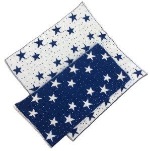 Haute qualité personnalisé 100% coton torchons réutilisables torchons de cuisine bio couleur unie tricoté compressé séchage rapide - Product Image 1