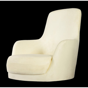 PAWN Modern Molded Polyurethane <b>Foam</b> Armchair for Living Room Bedroom Minimalist <b>Seating</b> - Product Image 1