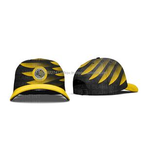 Gorra de béisbol Lisa ajustada de 6 paneles personalizada 2023, gorras de malla ajustables Unisex con logotipo bordado personalizado, sombreros - Product Image 6