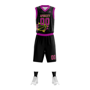 Conjunto de Uniforme de Baloncesto Ecológico Personalizado, Transpirable, de Malla de Poliéster, Antibacteriano, Ropa Deportiva de Equipo, Conjuntos de Uniformes OEM - Product Image 6