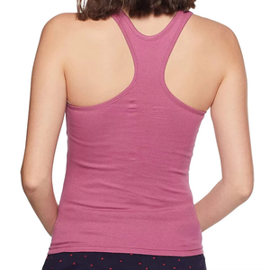 Diseño personalizado transpirable de secado rápido al por mayor de material de alta calidad de las mujeres acanalado Crop Top sin mangas para gimnasio y Fitness - Product Image 2