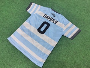 Maillot de football personnalisé de haute qualité à col en V et manches courtes pour hommes, séchage rapide, respirant, 100 % polyester, service OEM, personnalisable - Product Image 6