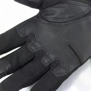 Gants tactiques de moto à articulation dure de haute qualité Gants d'écran tactile robustes de combat avec doigt complet avec logo personnalisé - Product Image 6