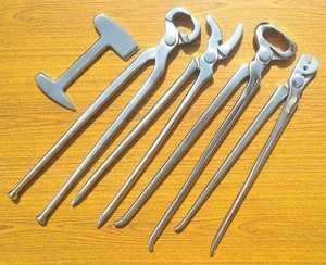 Farrier Kit Tools for Horse 6 Pieces Stainless Steel Horse Farrier Tools Kit - Product Image 4