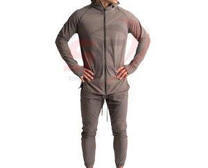 Chándal Deportivo de Invierno para Hombre, 100% Algodón, Corte Ajustado, con Cierre de Cordón, Alta Calidad, Venta al Por Mayor - Product Image 1