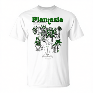T-Shirt Boho Chic 'Plantasia' della Madre Terra, Prodotto Promozionale Elegante - Product Image 2