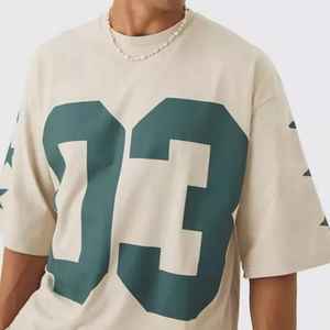 2025 hommes hiver graphique T-Shirt ensemble court usine personnalisé Logo imprimé confortable lavable hommes survêtement - Product Image 2