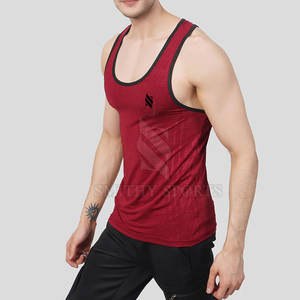 Débardeur de musculation pour hommes Mesh Gym Fitness Singlet Vêtements de sport sans manches pour l'entraînement - Product Image 3