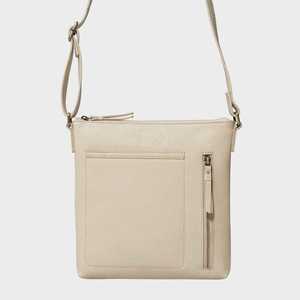 กระเป๋าสะพายพาดลำตัวหนังลายกรวดสีชมพูสีพาสเทลทำด้วยมือคุณภาพสูงสไตล์วินเทจผู้ผลิตอินเดีย - Product Image 5