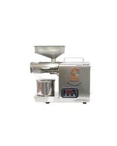 Eficiente nueva máquina de prensa automática doméstica 400W 304 # Extractor de prensa en frío de acero inoxidable de grado alimenticio Temperatura de soja - Product Image 4