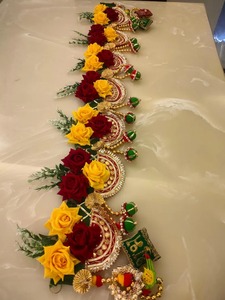 Decoración Artesanal para Puerta, Tradicional Adorno para Puerta, Decoración para Diwali, Inauguración de Casa, Pellikoothuru, Anand Karaj, Poruwa, Decoración para Ceremonias - Product Image 3