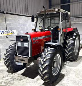Massey Ferguson 90HP 390T Tractor agrícola Epa Ce certificado gran oferta equipo de caminar con ruedas bomba de motor automatizada núcleo de caja de cambios - Product Image 4