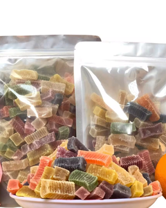 Fleur gommeuse aux algues de qualité supérieure Vegan Organic Snack Candy Fournisseur OEM/ODM à haute teneur en fibres et à faible teneur en sucre - Product Image 1