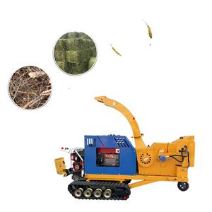 Déchiqueteuse de bûches diesel mobile, déchiqueteuse de branches d'arbres de jardin, déchiqueteuse de bois, concasseur de coupe pour le prix - Product Image 1