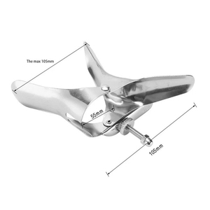 Speculum vaginal anal manuel en acier inoxydable de qualité supérieure, miroir dilatateur, extenseur, instrument chirurgical d'expansion - Product Image 4