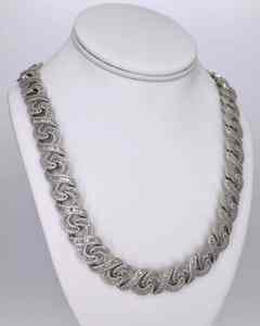 Cadena Cubana Personalizada con Eslabones Infinitos, Chapada en Oro con Moissanita, Estilo Hip Hop, para Compromiso, Plata de Ley 925 - Product Image 3