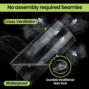 6*6*12 אינץ 'כלוב זוחל מכסה שקוף אקריליק ארבוראלי זוחל זוחל - Product Image 5