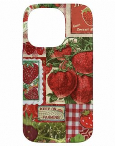 Étui magnétique transparent à motif fraise pour téléphone 17/16/15/14/13/12 Pro Max - Product Image 3