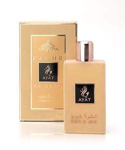 Perfume Fakhr Al Arab 100 ml by Ayat Perfumes Original Dubai Arabic Long Lasting Eau De Parfum for Women's - Product Image 1