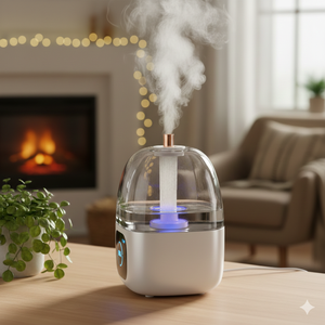 Humidificador Ultrasónico de Plástico de Alta Capacidad de 3-5L, Controlado por Aplicación, Moderno, Silencioso, Vapor Frío, Ecológico, USB, para Hogar y Oficina - Product Image 4