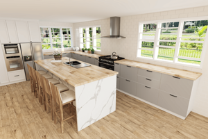 Panneau en bois de meubles en bambou pour l'extérieur pour la salle à manger cuisine appartement atelier certifié international pour - Product Image 5