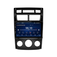 Lecteur DVD de voiture Android 11 Octa core avec écran HD et commande au volant et entrée de caméra arrière pour KIA Sportage 2007