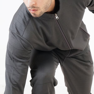 Chándales de invierno con logotipo personalizado Unisex transpirable peso pesado polar algodón chándales de gran tamaño para hombres - Product Image 5