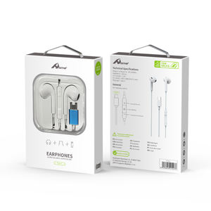 Haute qualité Profitez de 1M YEP-11 BLANC Type-C Écouteurs sur l'oreille et sur l'oreille Écouteurs de musique filaires - Product Image 1