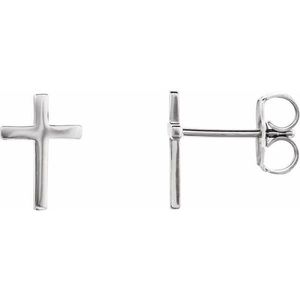 Pendientes de tuerca de estilo cruzado de moda con piedras principales de circonita y perla, con diseño de tornillo, corazón, flor, tipo Huggie y de aro - Product Image 1