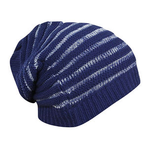 Prix de gros Bonnets avec broderie personnalisée Logos Bonnet 100% coton Bonnets solides, doux et chauds - Product Image 2