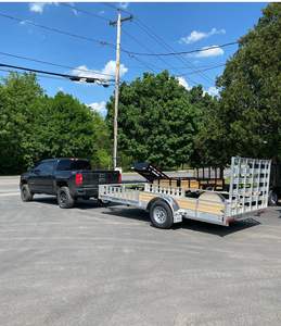 Hot <b>Sale</b> Single-<b>Tractor</b> Operated 10 Tons Farm Dump <b>Trailer</b> with Motor and Gear <b>for</b> Agriculture Use. - Product Image 2