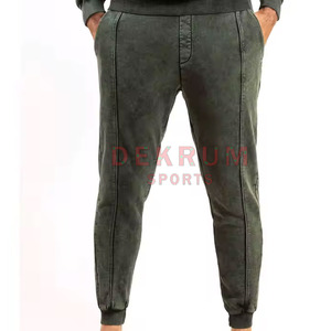 Chándales de Color Sólido con Lavado Ácido, 100% Algodón, Transpirables, de Alta Calidad, Talla Grande, para Invierno, Más Vendidos - Product Image 3
