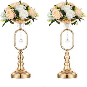 Plantas de flores de Metal con contenedor negro, Decoración de mesa hidropónico para soporte de flores, novedad - Product Image 6