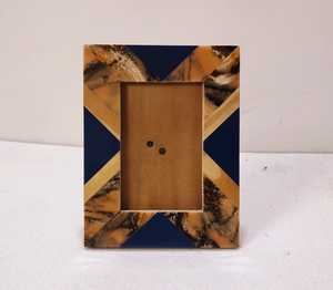 Marco DE FOTOS ecológico cuadrado de madera maciza A4 8x10 arte de pared rústico de madera dura de nogal para boda/cumpleaños - Product Image 5