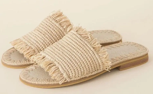 Sandales en raphia, chaussures faites à la main, chaussures en raphia, sandales d'été, chaussures d'été pour femmes, chaussures de plage, sandales marocaines - Product Image 2