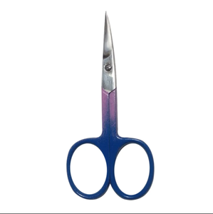 Tijeras de abanico de uñas personalizadas de alta calidad, removedor de celulosa de cutículas de acero inoxidable, Mini tijera de uñas de belleza con logotipo personalizado - Product Image 2