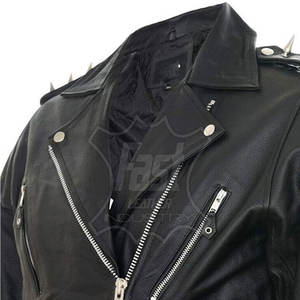 2025 veste en cuir de bonne qualité pour hommes couleur personnalisée 100% veste en cuir pour hommes à vendre personnalisé - Product Image 5