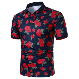 Nouveauté 2023, chemise pour homme de haute qualité, logo brodé personnalisé, couleur unie, imprimé, 100% coton, séchage rapide, légère - Product Image 2