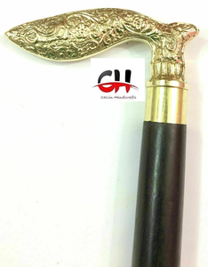 Décoration d'intérieur vintage en bois rond poli fait main avec poignée en laiton - Cadeau pour toutes les occasions - Product Image 6