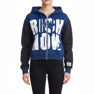 เสื้อฮู้ดผู้ชายสไตล์อินเทรนด์ เหมาะสำหรับสวมใส่ทุกวัน แฟชั่นสตรีทสไตล์ ชุดลำลอง ผ้าฝ้ายผสม - Product Image 3