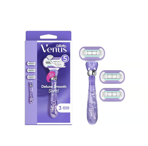 2 en 1 Gillette Venus Breeze 3 Blade Maquinilla de afeitar conveniente para el cuidado personal del Cuerpo de las mujeres Uso a precios al por mayor del exportador de EE. UU. - Product Image 1