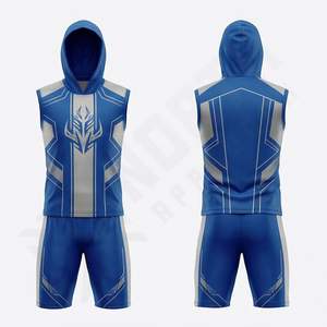 Uniforme de football américain professionnel, taille plus, 100% polyester, technologie de séchage rapide, contrôle de l'humidité, vêtements de sport performants - Product Image 1