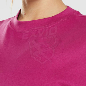 Servicio OEM Camisetas para Mujer Diseña Tu Propio Logotipo Camisetas para Mujer Impresión Personalizada Camisetas para Mujer - Product Image 6
