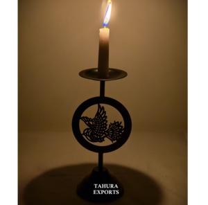 Nouveau Bougeoir Décoratif en Fer Noir 2026 avec Motifs Gravés au Laser et Aspect Délicat pour une Lumière Douce et Élégante dans les Espaces Classiques - Product Image 3