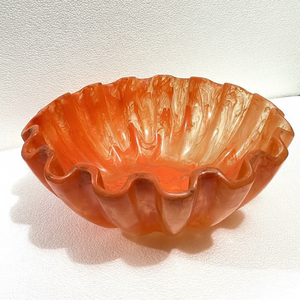 Tazón de Servir Elevado de Resina de Lujo Hecho a Mano, que Combina Diseño Artístico y Funcionalidad para Eventos de Comedor y Decoración Impresionantes - Product Image 3