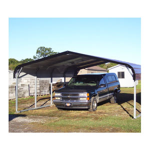 מכירה חמה מגרש רכב עם מסגרת פלדה מהונדסת מראש עיצוב טוב סככת רכב בסגנון גג אנכי עם צדדים סגורים או פתוחים בברזיל - Product Image 4